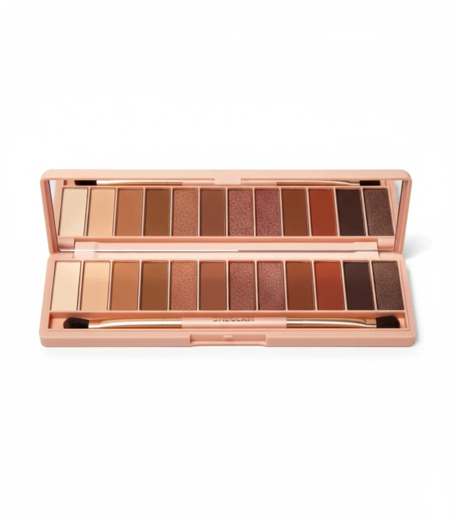 تصویر باز محصول پالت سایه شیگلم مدل بورگاندی SHEGLAM BURGUNDY