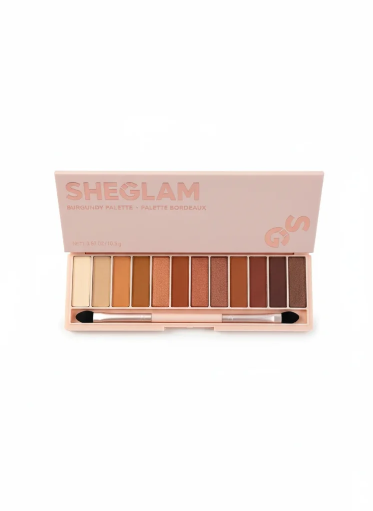پالت سایه شیگلم مدل بورگاندی SHEGLAM BURGUNDY