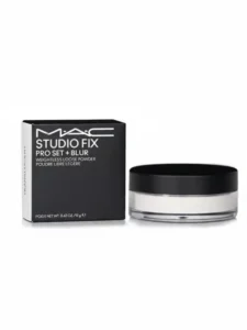 تصویر بسته بندی خارجی محصول پودر بیک مک استودیو فیکس پرو ست اند بلور MAC STUDIO FIX PRO SET + BLUR LOOSE POWDER
