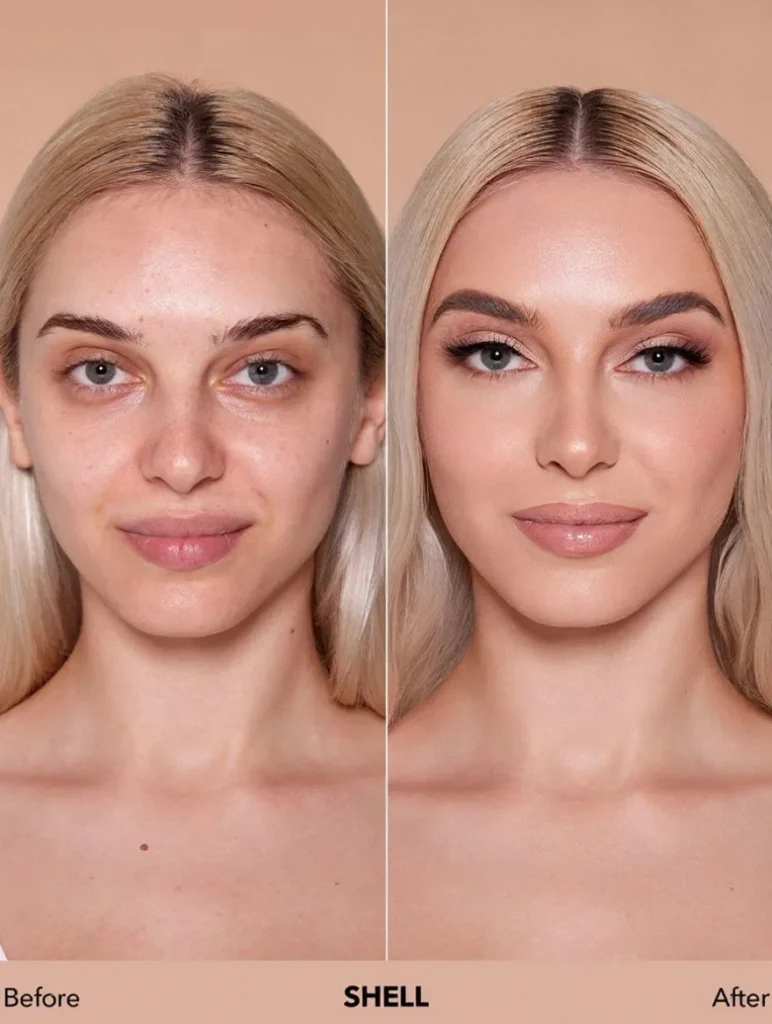 کرم پودر آبرسان شیگلم مدل اسکین فینیت SHEGLAM SKINFINITE HYDRATING FOUNDATION