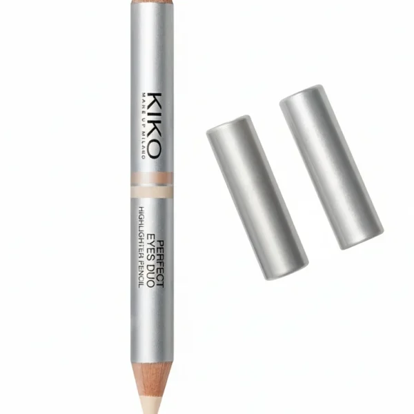 تصویر کامل محصول خط چشم مدادی دو طرفه کیکو مدل پرفکت KIKO Perfect Eyes Duo Highlighter Pencil