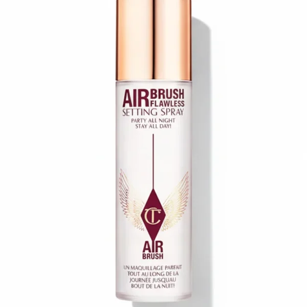 تصویر کامل محصول سپری فیکس آرایش شارلوت تیلبری مدل ایر براش فلالس CHARLOTTE TILBURY AIRBRUSH FLAWLESS SETTING SPRAY