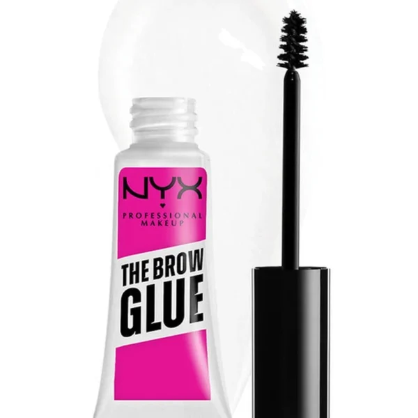 تصویر کامل محصول چسب لیفت ابرو نیکس مدل براو گلو NYX The Brow Glue Instant Brow Styler