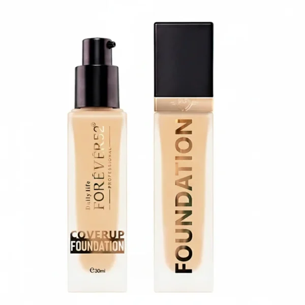 تصویر کامل محصول کرم پودر فوراور۵۲ مدل کاور آپ FOREVER52 COVERUP FOUNDATION