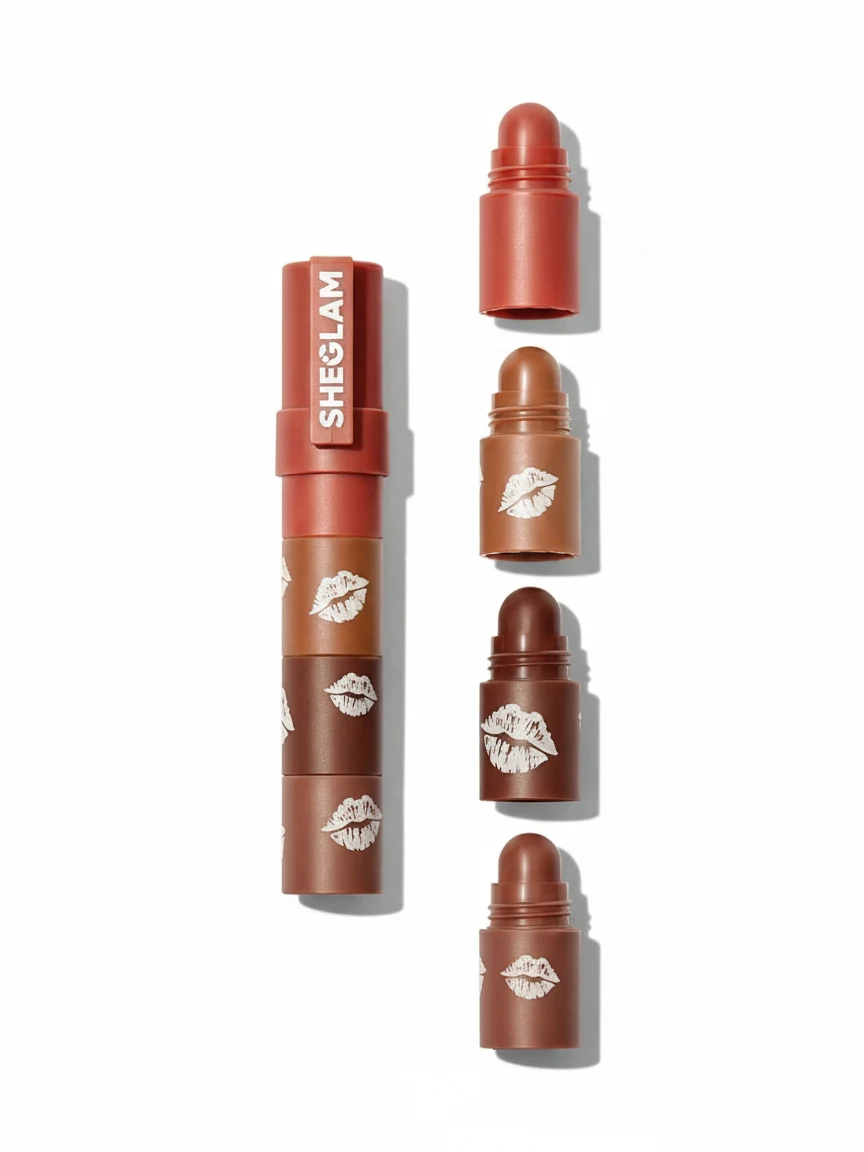 رژ لب مگا لیپ استک SHEGLAM MEGA LIP STACK-عکس کامل محصول تصویر کامل محصول رژ لب مگا لیپ استک SHEGLAM MEGA LIP STACK