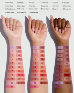 تصویر تست محصول رژ گونه مایع شیگلم SHEGLAM LIQUID BLUSH