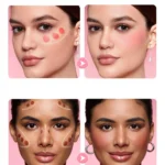 رژگونه مایع شیگلم مدل Liquid Blush