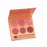 پالت رژگونه ۶ رنگ شیگلم مدل Floral Flush Blush Palette