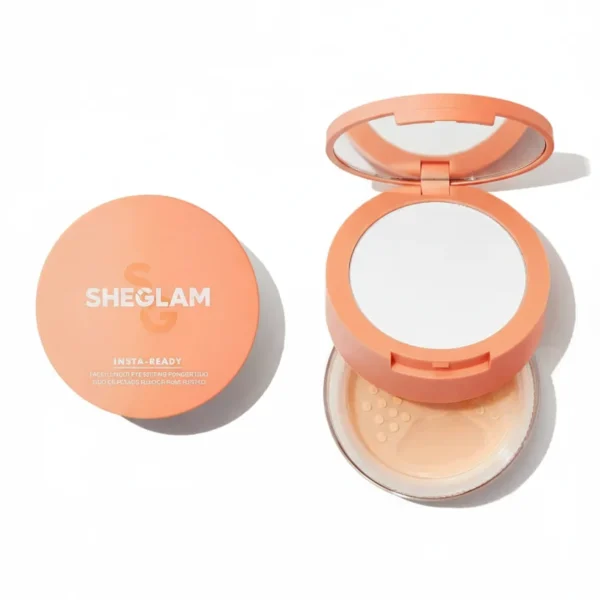 تصویر اول محصول پودر فیکس دو طبقه شیگلم نچرال لاین SHEGLAM NATURAL LINEN