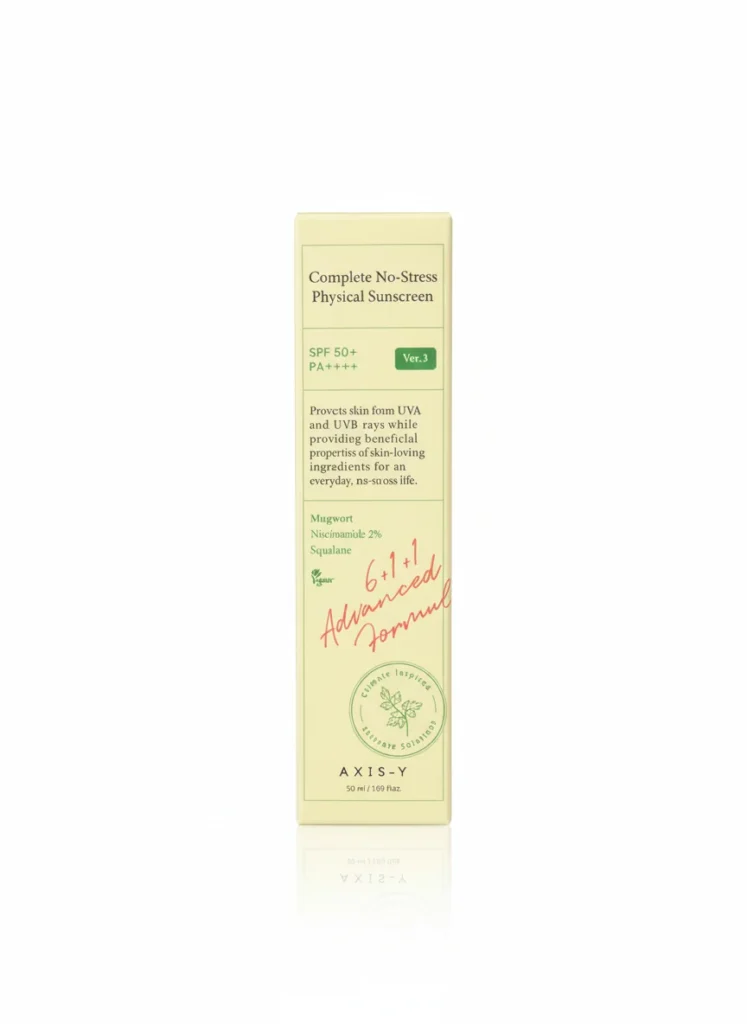 ضد آفتاب بی‌رنگ اکسیس وای مدل Complete No-Stress SPF50