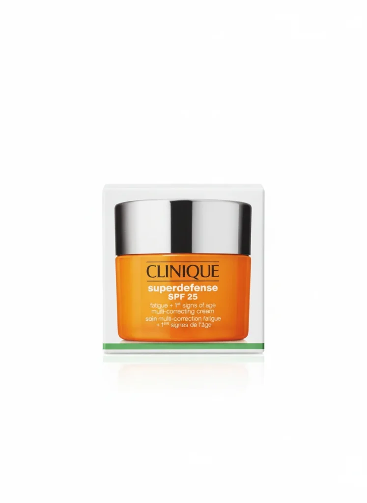 کرم ضد پیری و آبرسان کلینیک Superdefense SPF25 پوست خشک