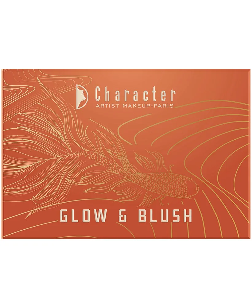 پالت هایلایتر و رژگونه کاراکتر مدل Glow & Blush