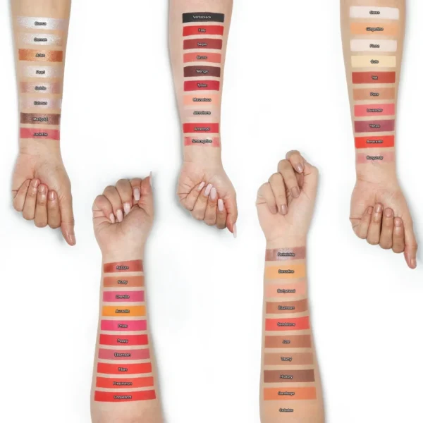 تصویر تست محصول پالت سایه چشم ۴۸ رنگ کرکتر یونیک Character Unique 48 Color Eyeshadow Palette