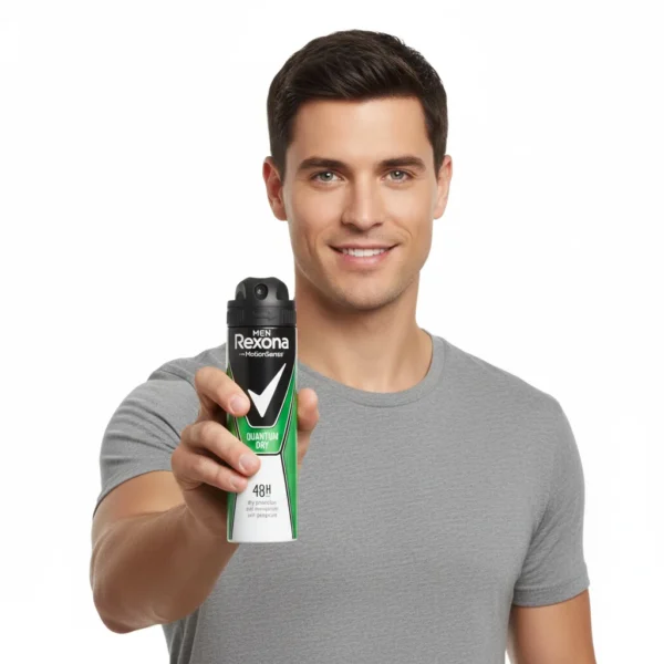 تصویر محصول اسپری ضد تعریق مردانه رکسونا کوانتوم درای Rexona Men Antiperspirant Quantum Dry