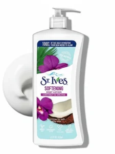 تصویر محصول لوسیون بدن سن ایوز نارگیل و ارکیده St.Ives Softening Body Lotion Coconut and Orchid 21 oz