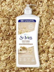 تصویر محصول لوسیون بدن شی باتر و اوتمیل اس تی ایوز St.Ives Nourish & Soothe Oatmeal & Shea Butter Body Lotion