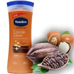 لوسیون درخشان‌کننده وازلین حاوی کاکائو Vaseline Intensive Care Cocoa Glow Lotion