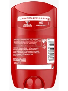 تصویر پشت محصول رول‌ ضد تعریق مردانه اولد اسپایس Old Spice Captain Deodorant Stick