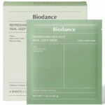 ماسک بایودنس تازه‌کننده جلبک دریایی Biodance Refreshing Sea Kelp Real Deep Mask