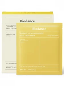 ماسک روشن‌کننده بایودنس مدل Radiant Vita Niacinamide