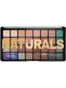 پالت سایه ۳۲ رنگ فوراور۵۲ مدل Naturals NTR
