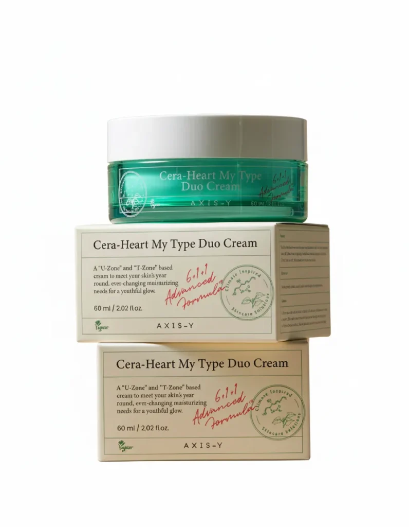 کرم مرطوب‌کننده دوگانه اکسیس وای مدل Cera-Heart My Type Duo حجم ۶۰ میلی‌لیتر