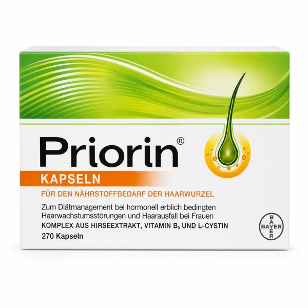 کپسول پریورین مدل Priorin Kapseln بسته ۲۷۰ عددی