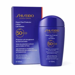 لوسیون ضد آفتاب شیسیدو مدل Expert Sun Protector SPF50+ حجم ۱۵۰ میلی‌لیتر