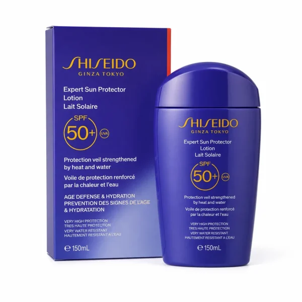 لوسیون ضد آفتاب شیسیدو مدل Expert Sun Protector SPF50+ حجم ۱۵۰ میلی‌لیتر