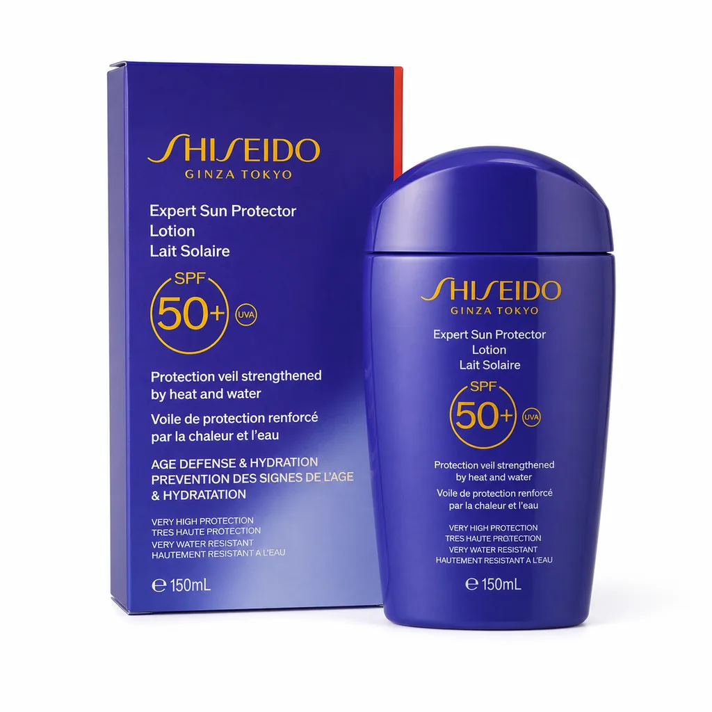 لوسیون ضد آفتاب شیسیدو مدل Expert Sun Protector SPF50+ حجم ۱۵۰ میلی‌لیتر