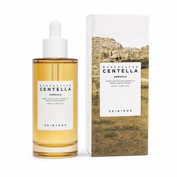 آمپول سنتلا اسکین ۱۰۰۴ مدل Madagascar Centella حجم ۱۰۰ میلی‌لیتر
