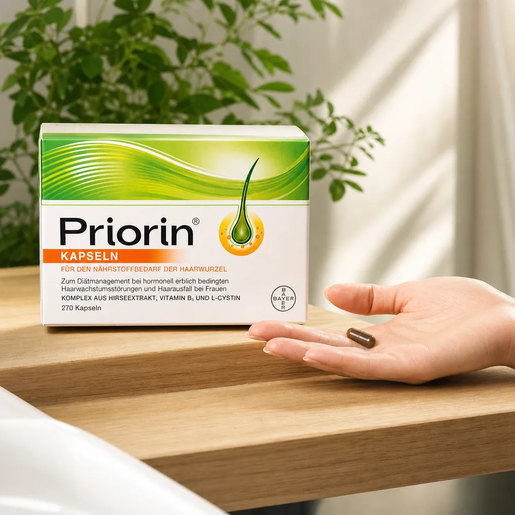 کپسول پریورین مدل Priorin Kapseln بسته ۲۷۰ عددی