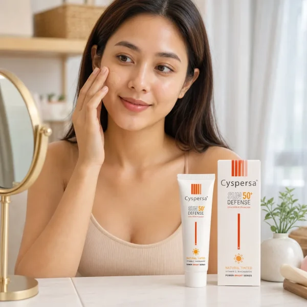 نحوه استفاده از ضد آفتاب رنگی سیسپرسا Sun Defense SPF 50+