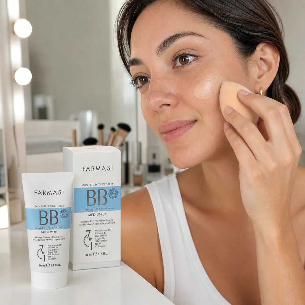 بی بی کرم فارماسی مدل Skin Perfecting Balm شماره 03 Medium حجم 50 میلی‌لیتر