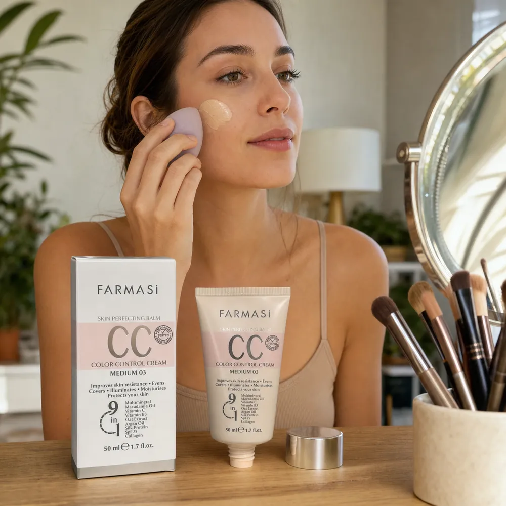 سی سی کرم فارماسی مدل CC Color Control Cream شماره 03 Medium حجم 50 میلی‌لیتر