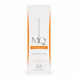 کرم ضد آفتاب رنگی MQ مدل Sunscreen Cream SPF 50 رنگ بژ طبیعی حجم 55 میلی‌لیتر