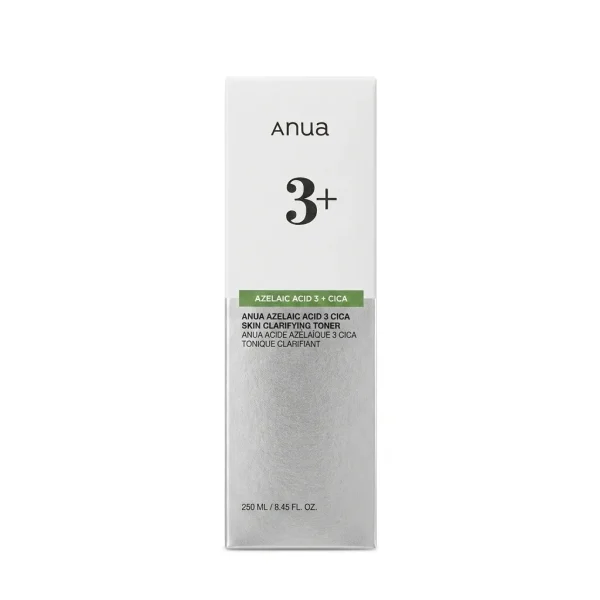 تونر آزلائیک اسید ۳٪ و سیکا Anua حجم ۲۵۰ میلیلیتر