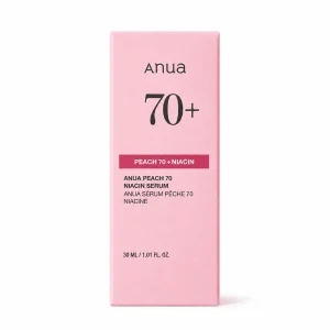 سرم هلو و نیاسینامید ۵٪ Anua Peach 70 حجم ۳۰ میلی‌لیتر