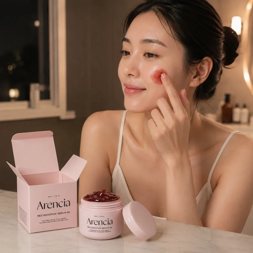 سرم شب رد اسموتی ۳۰ آرنسیا Arencia Red Smoothie Serum 30