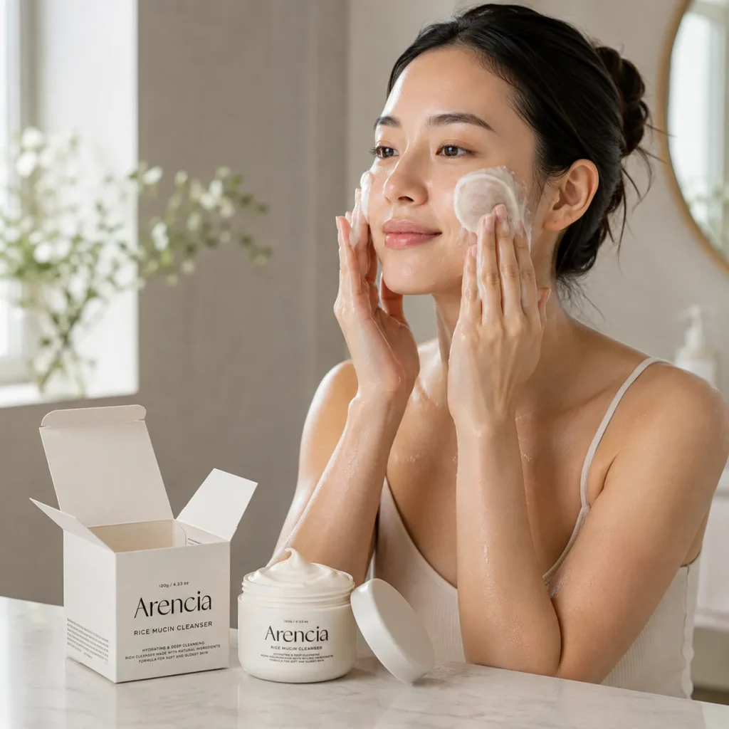 شوینده رایس موسین آرنسیا Rice Mucin Cleanser