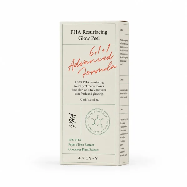 لایه‌بردار ۱۰٪ PHA اکسیس وای مدل Resurfacing Glow Peel حجم ۵۰ میلی‌لیتر