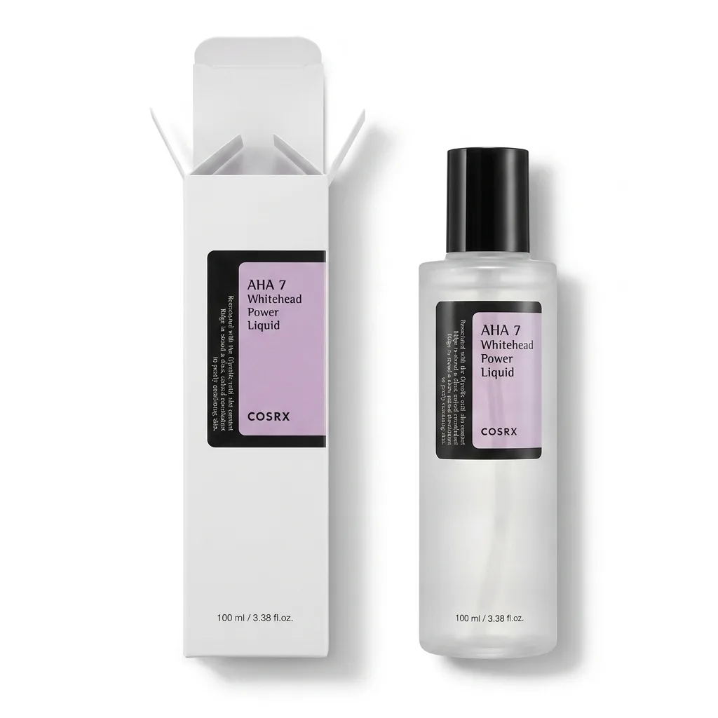 تونر لایه‌بردار کوزارکس COSRX AHA 7 Whitehead Power Liquid حجم ۱۰۰ میلی‌لیتر