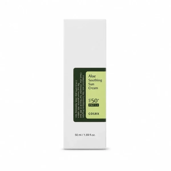 کرم ضد آفتاب آلوئه COSRX مدل Aloe Soothing Sun Cream SPF50+ PA+++ حجم ۵۰ میلیلیتر