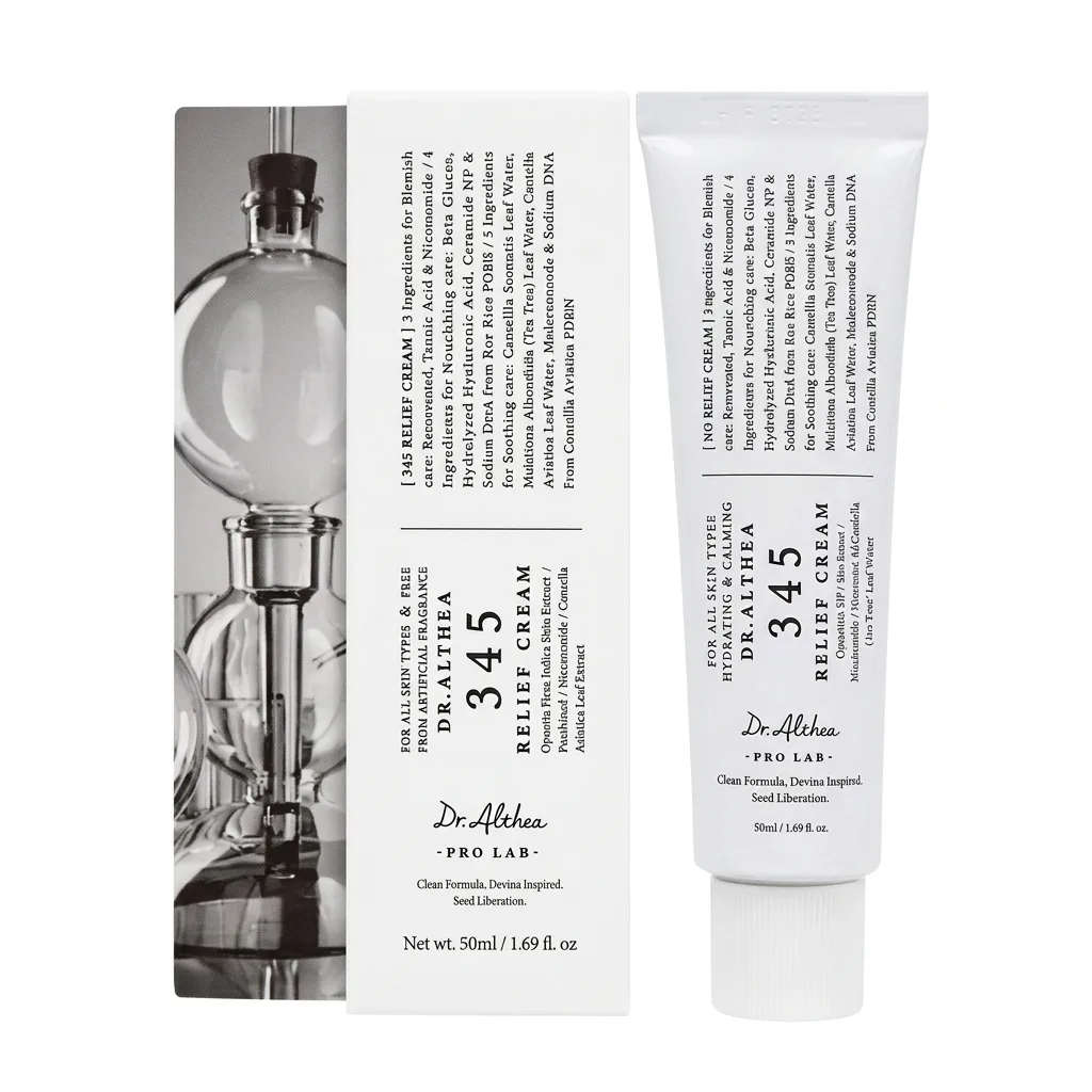 کرم تسکین‌دهنده دکتر آلتیا مدل 345 Relief Cream حجم ۵۰ میلی‌لیتر