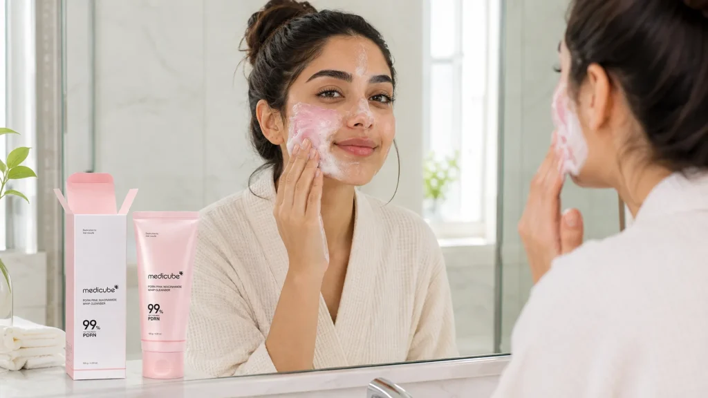 روش استفاده صحیح از شوینده ماسک تا فوم روی پوست صورت