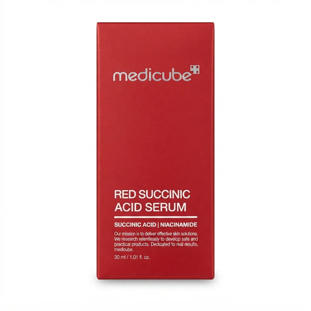 سرم سوکسینیک اسید قرمز مدیکیوب Red Succinic Acid Serum