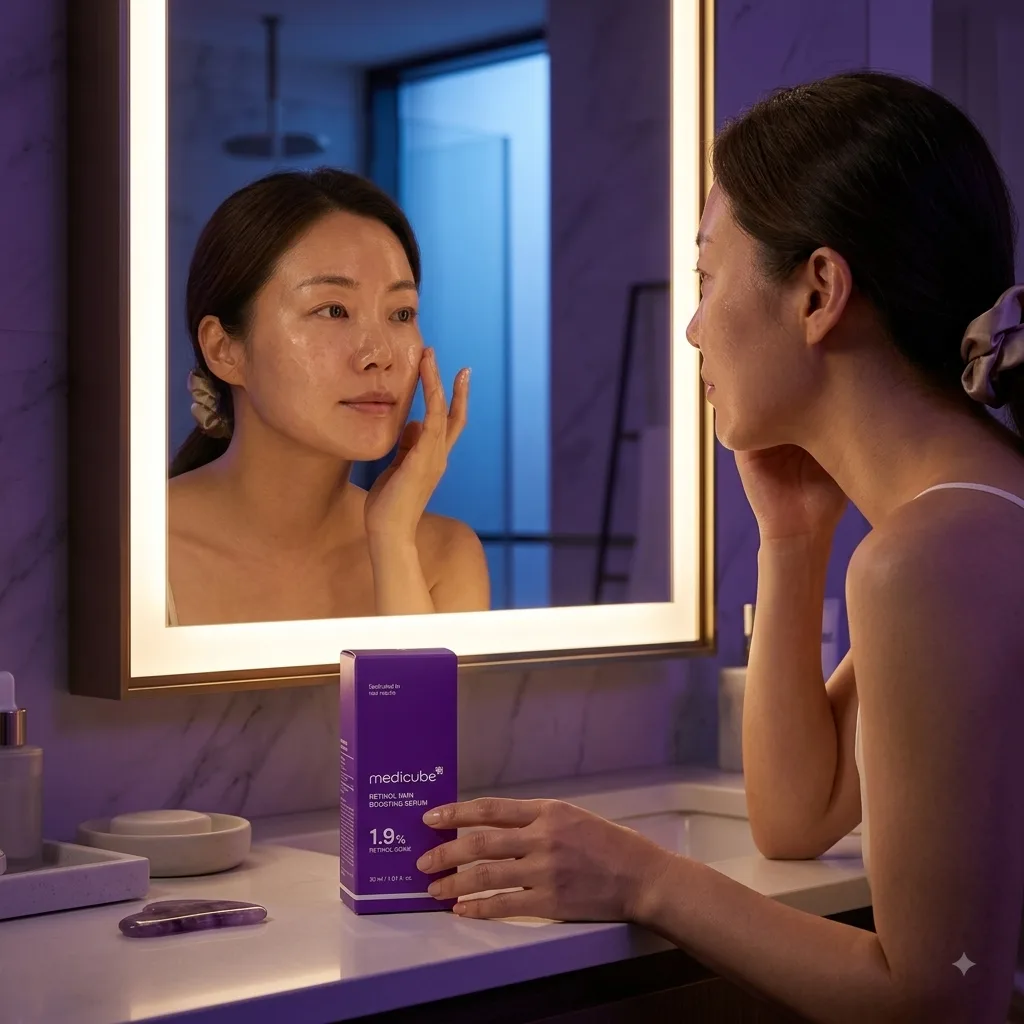 سرم رتینول و NMN مدیکیوب مدل Retinol NMN Boosting Serum حجم ۳۰ میلی‌لیتر