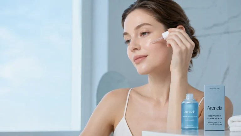 چند نوع هیالورونیک اسید در سرم آبرسان چه تفاوتی دارند؟ بررسی Deep Water Surge آرنسیا