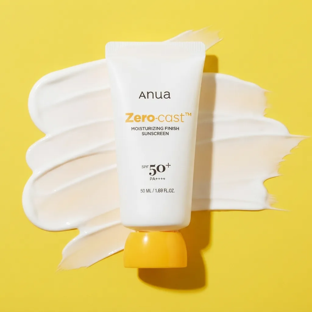 ضدآفتاب مرطوب‌کننده بدون رد سفید آنوا Zero-Cast SPF50+ حجم ۵۰ میلی‌لیتر