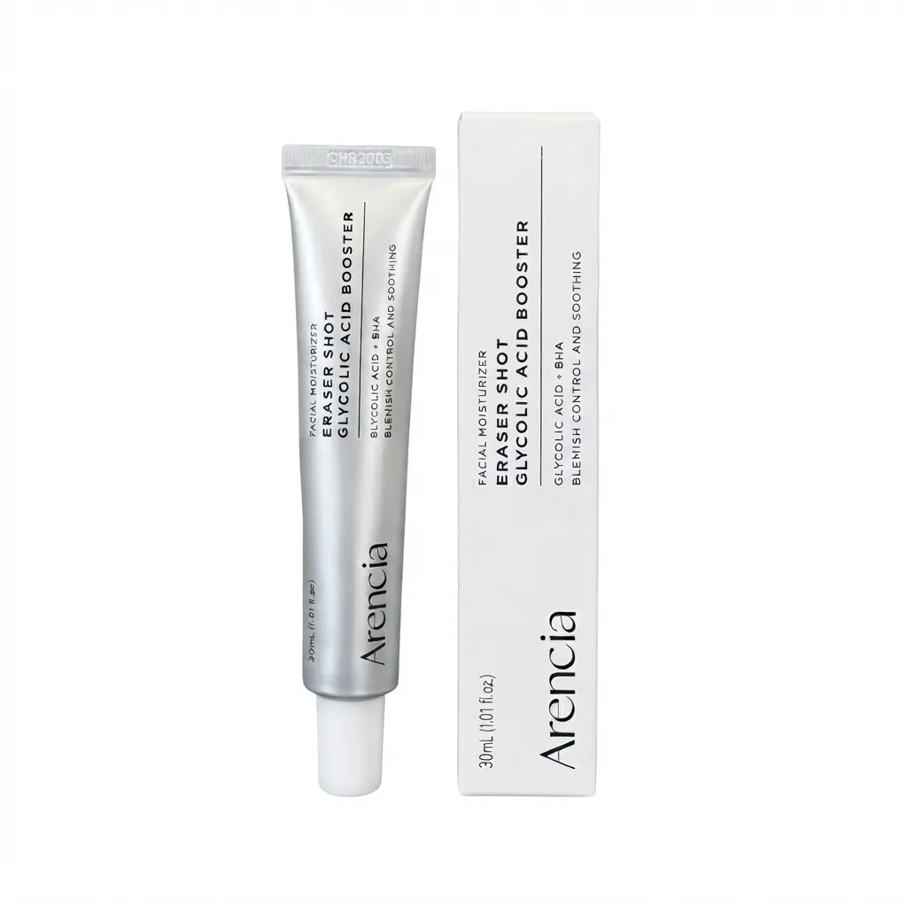 بوستر لایه‌بردار آرنسیا مدل Eraser Shot Glycolic Acid حجم ۳۰ میلی‌لیتر